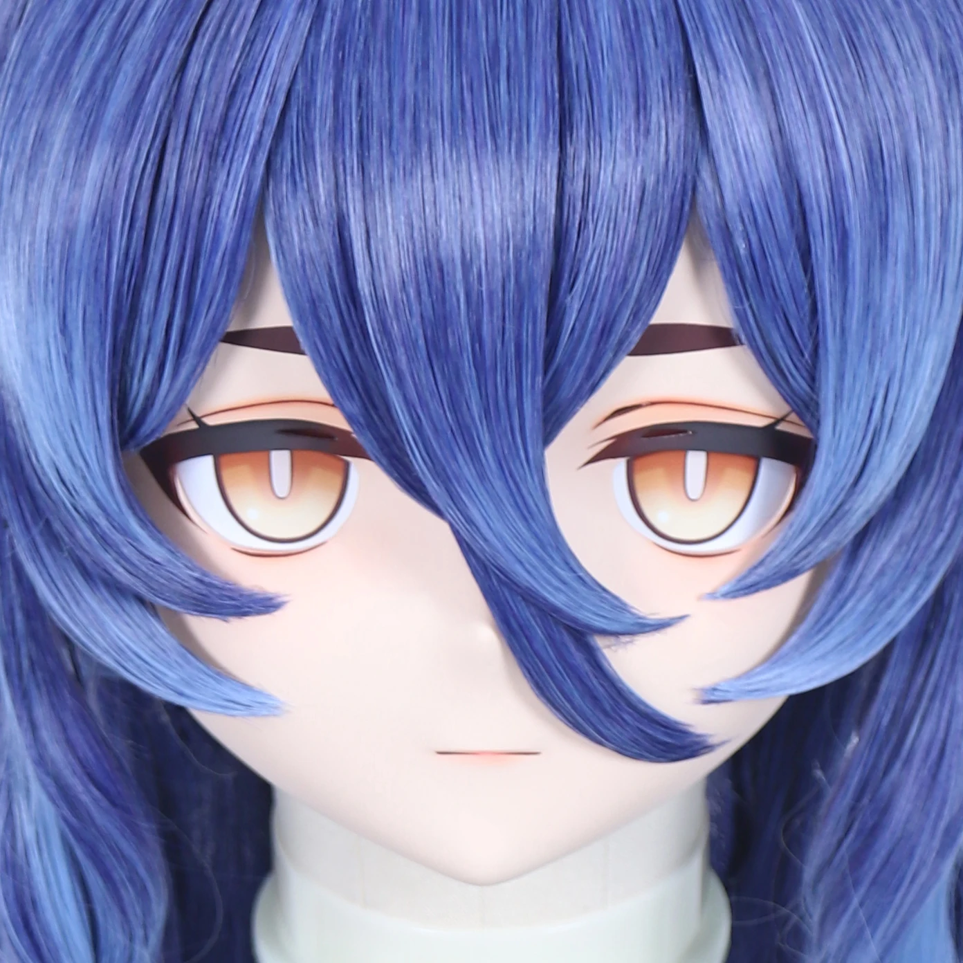 (HY-065) anpassen Charakter weiblich/Mädchen Harz Kig voller Kopf mit Schloss Anime Cosplay japanische Anime Kigurumi Maske