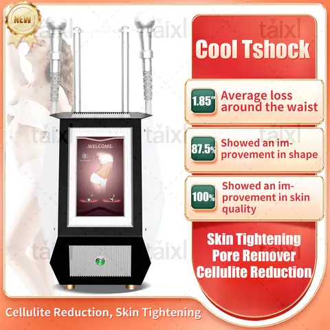 2025 EMS Cool T Shock Cryoskin 4.0 Machine Portable Equipment Hot and Cold Skin Tightening Loss Weight Body Slimming Machine