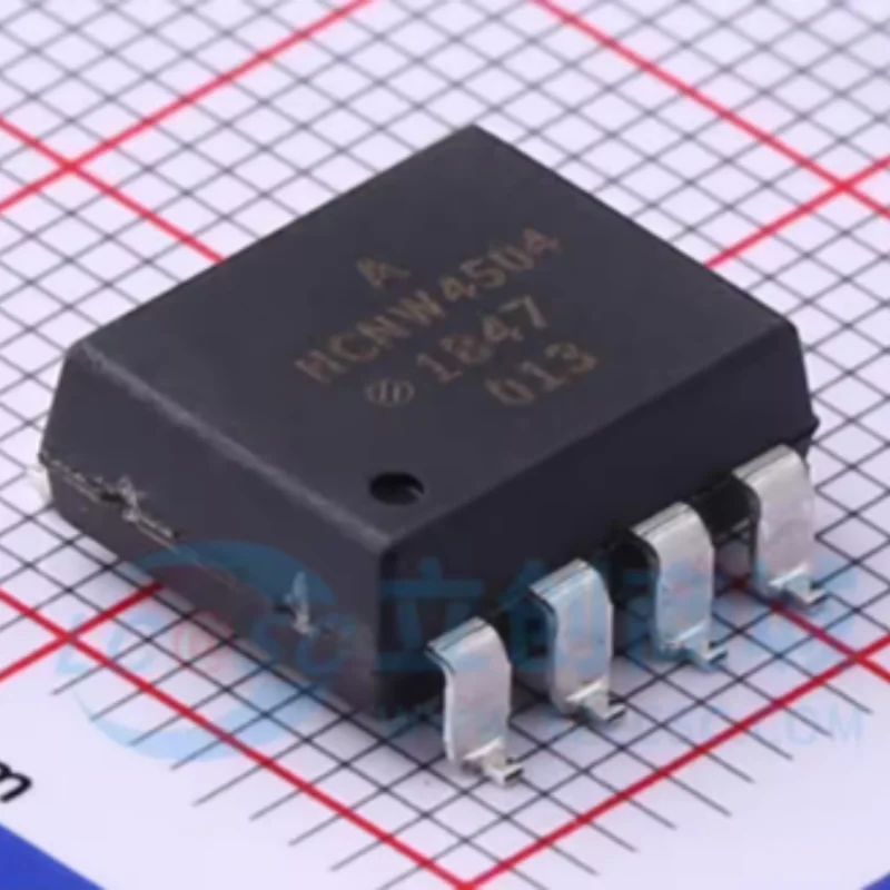 5PCS HCNW4504 Wide‑Body 8‑Pin High‑Speed High‑CMR Optocoupler Photocoupler IPM Interface Isolation IC Original New Electronic