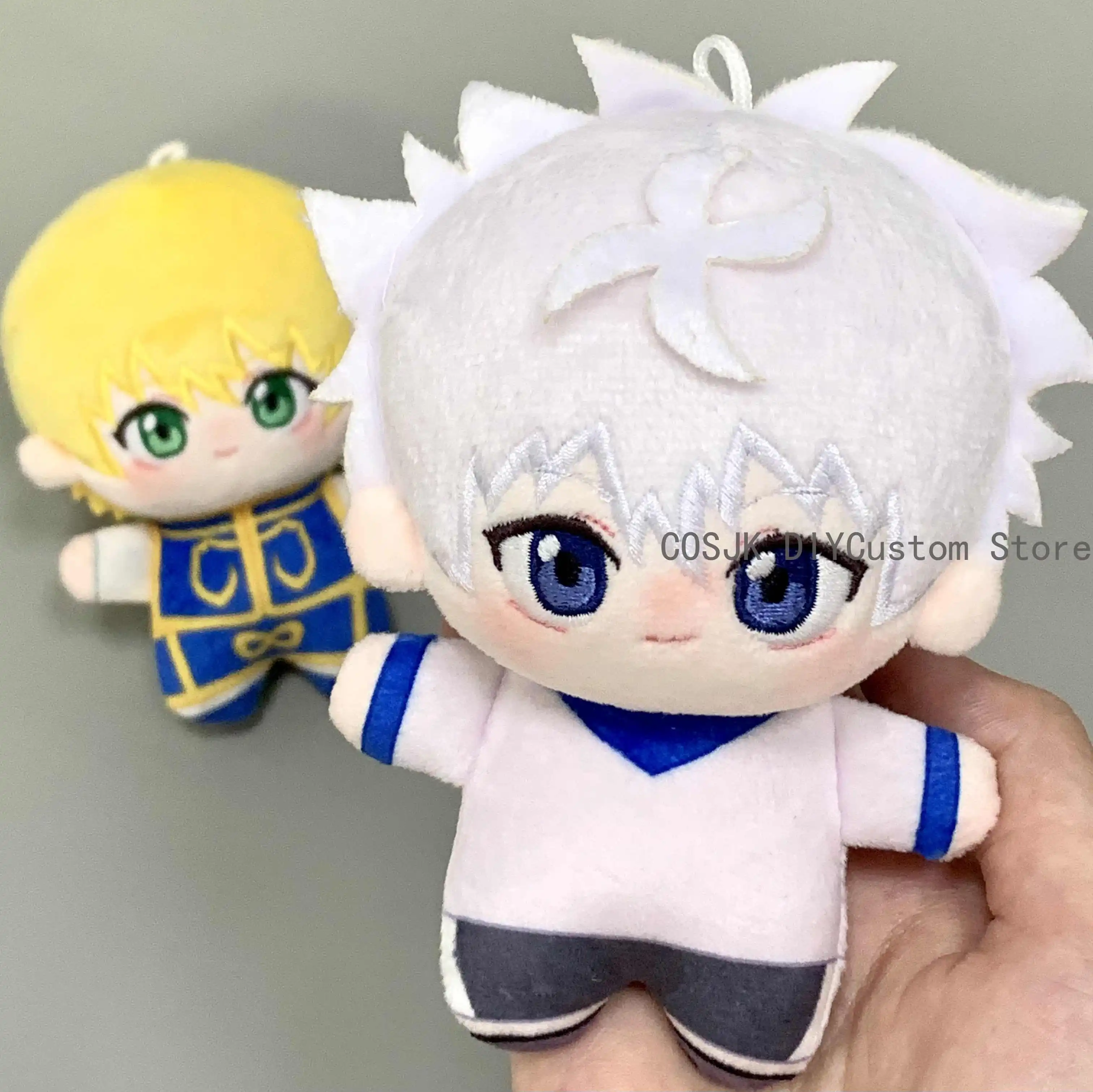 

Kurapika Killua Zoldyck 10 см аниме милое тело морской звезды мини-кукла плюшевый кулон брелок фигурки талисман подарок на Хэллоуин