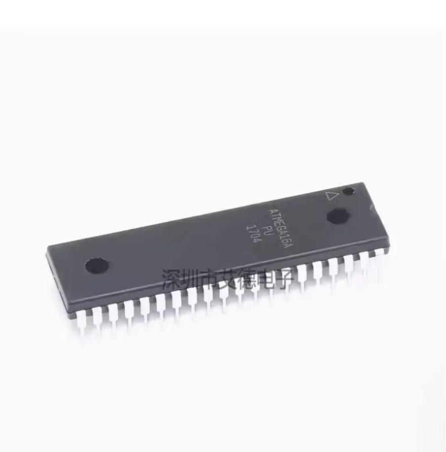 AMSS ATMEGA16A-PU PDIP-40 New Original AVR AVR® ATmega Microcontroller IC 8-Bit 16MHz 16KB (8K x 16) FLASH 40-PDIP