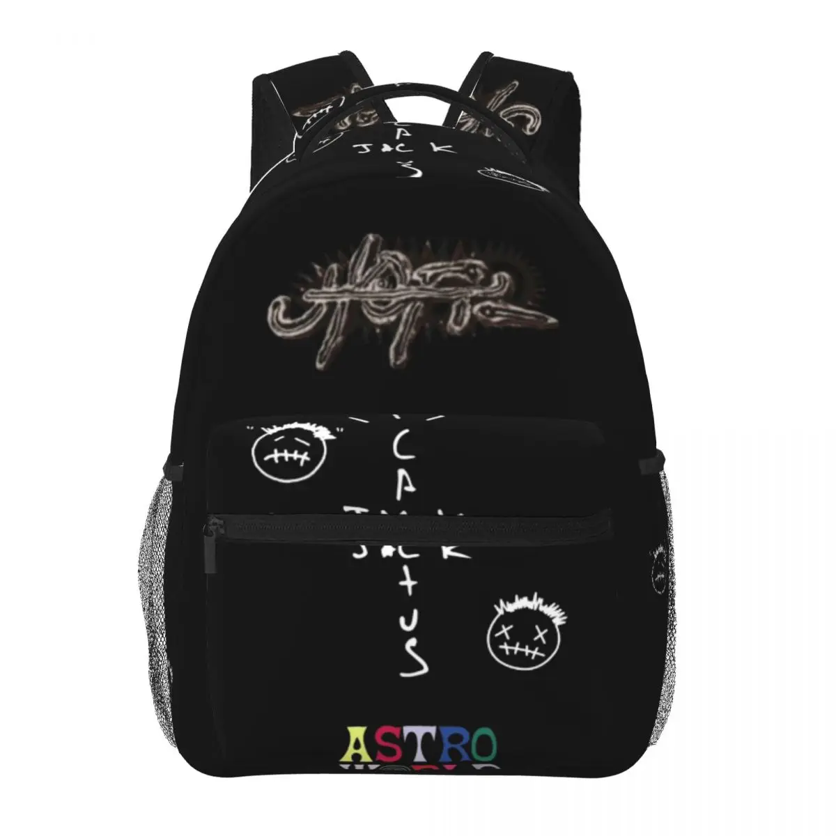 

Travis Scott Thescotts Cactus Jack For Girls Boys Large Capacity Student Backpack Lightweight waterproof Backpack 16in