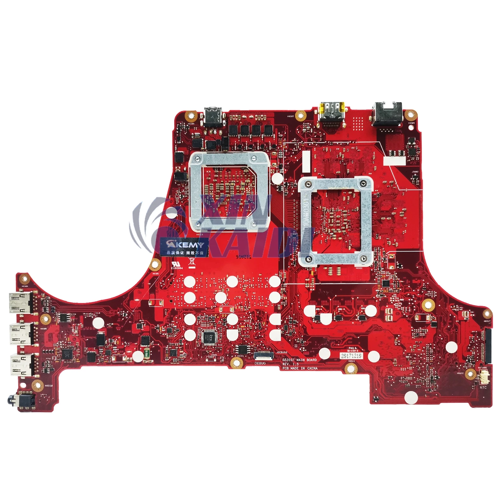 G531GT Laptop Motherboard For ASUS ROG G531GT G531G G731GT FX531GT Mainboard W I5-9300H CPU GTX1650-4G 100% Fully Test