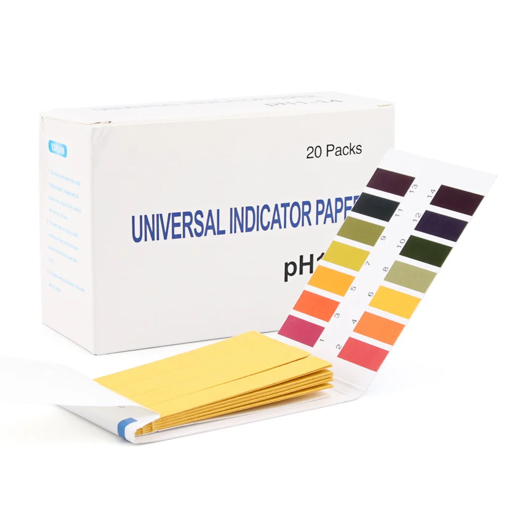 Testing 1-14PH Test Paper PH Range 1~14 Qualified Product Range Litmus Strips Tester Indicator Detect Human Body