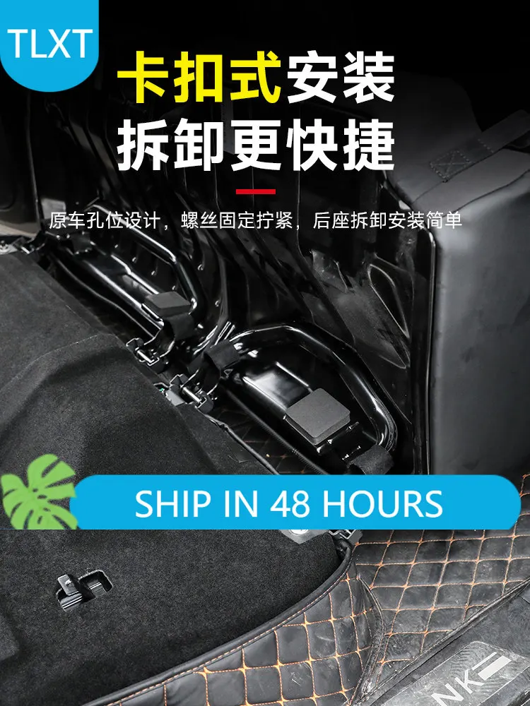 TLXT For Tank 400 Rear Seat Quick Release Frame Bed Conversion Camping Seat Fold Flat Car Accessories Custom Fit Trim Storage