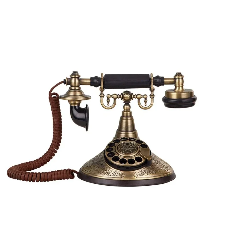 HA1910TN creative retro telephone rotary dial telephone home decoration ornament
