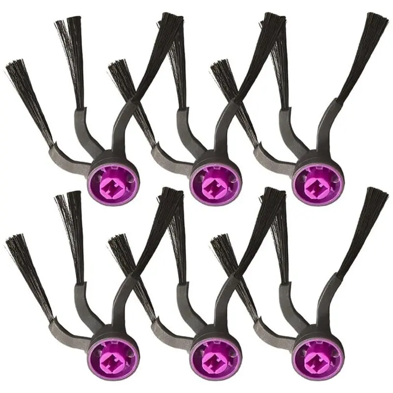 A38T-الفرش الجانبية لـ Midea V16 / Eureka J15 Evo Ultra أجزاء المكنسة الكهربائية الروبوتية ذاتية التفريغ حافة فرش النايلون