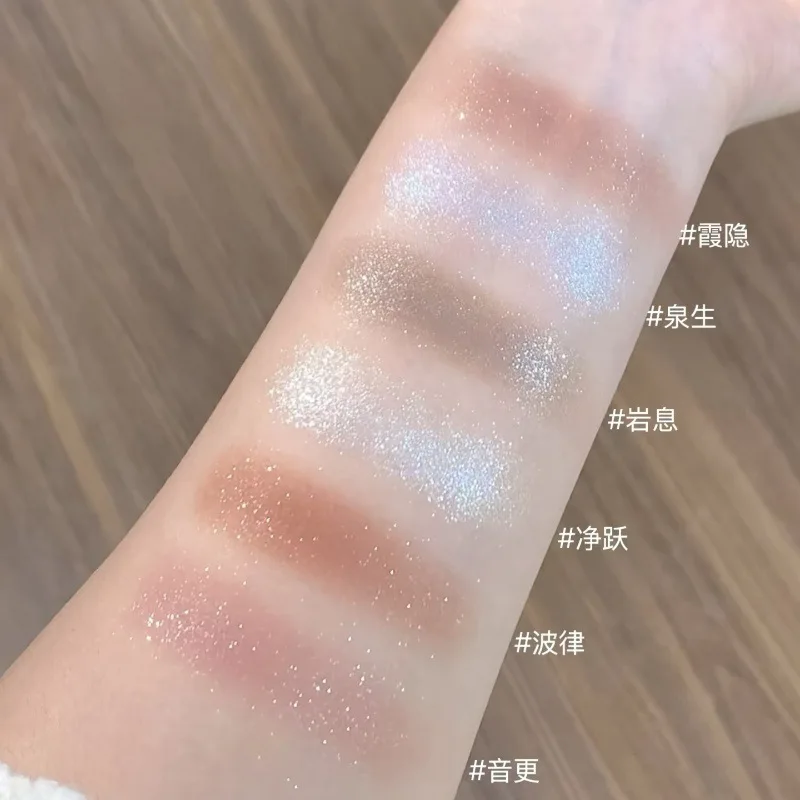 MYHO RC 다목적 페이스트 파우더 블러셔 크림 글리터 아이 섀도우 하이라이터 RC 페이스 팔레트 메이크업 한국 크림 블러셔