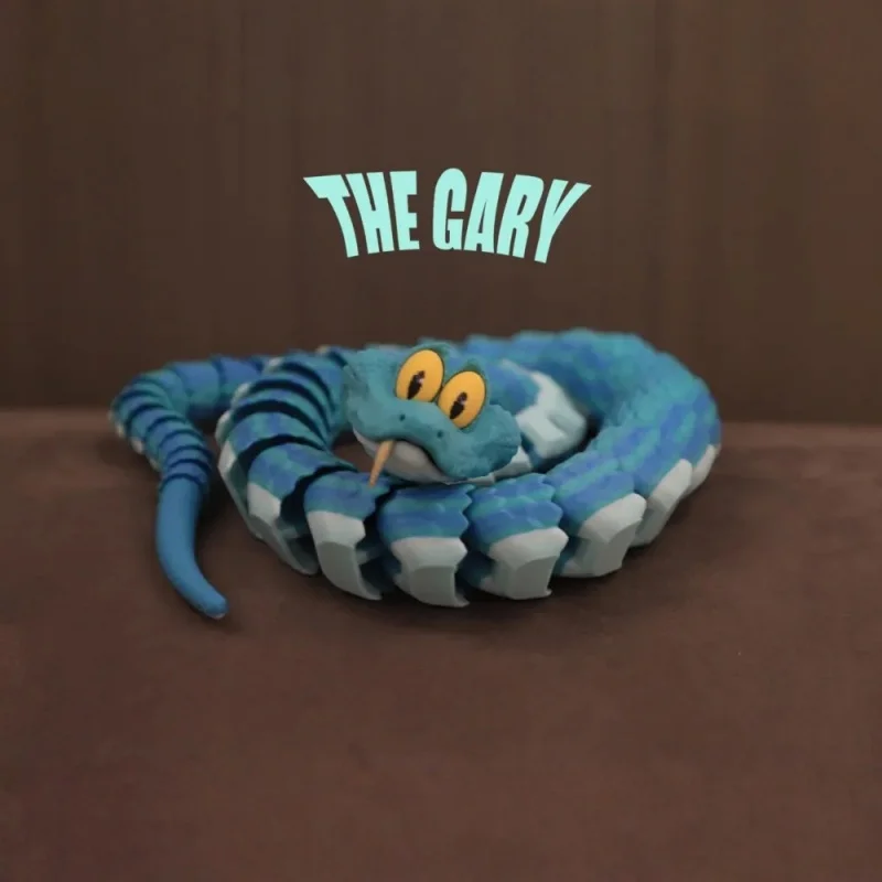 

3D printed Movable Joint Figure Gary De Snake Zootopia 2 Cute Kids Gift anime figure