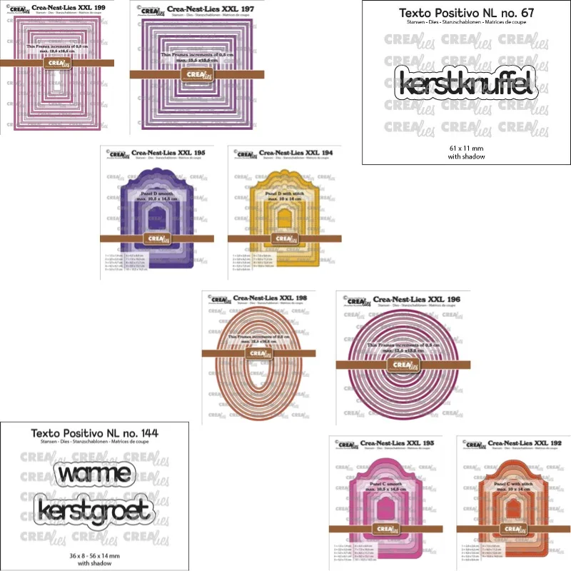 Weihnachtspuppen-Rahmen Quadratische Stanzformen Scrapbook-Tagebuch-Dekoration Schablone Prägevorlage DIY Grußkarte Handgemacht 2026