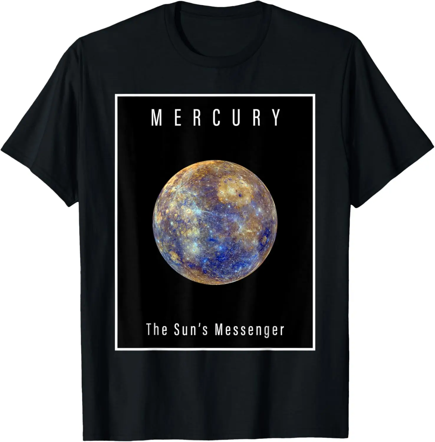 

Planet Mercury v2 — футболка «Планеты нашего солнечной системы»