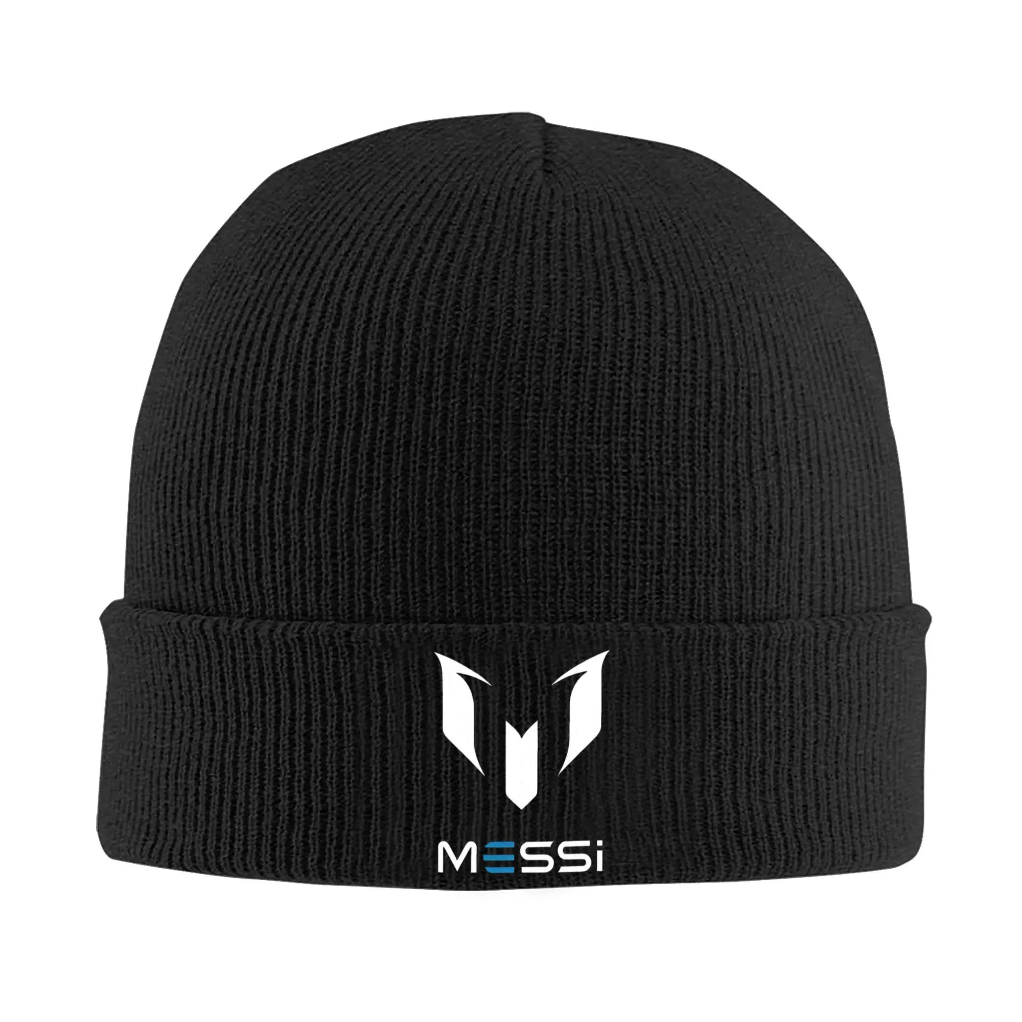 Messis Logo Knit Hat Beanie Winter Hats Warm Acrylic  Casual  Caps Men Women Gifts