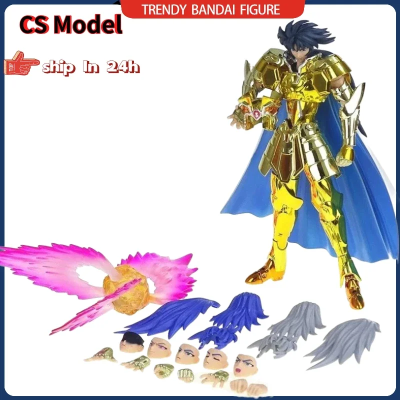 

In Stock CS Model Gemini Saga Kanon with Galaxian Explosion Effect Saint Seiya Myth Cloth EX Knight of Zodiac Action Figure Toy