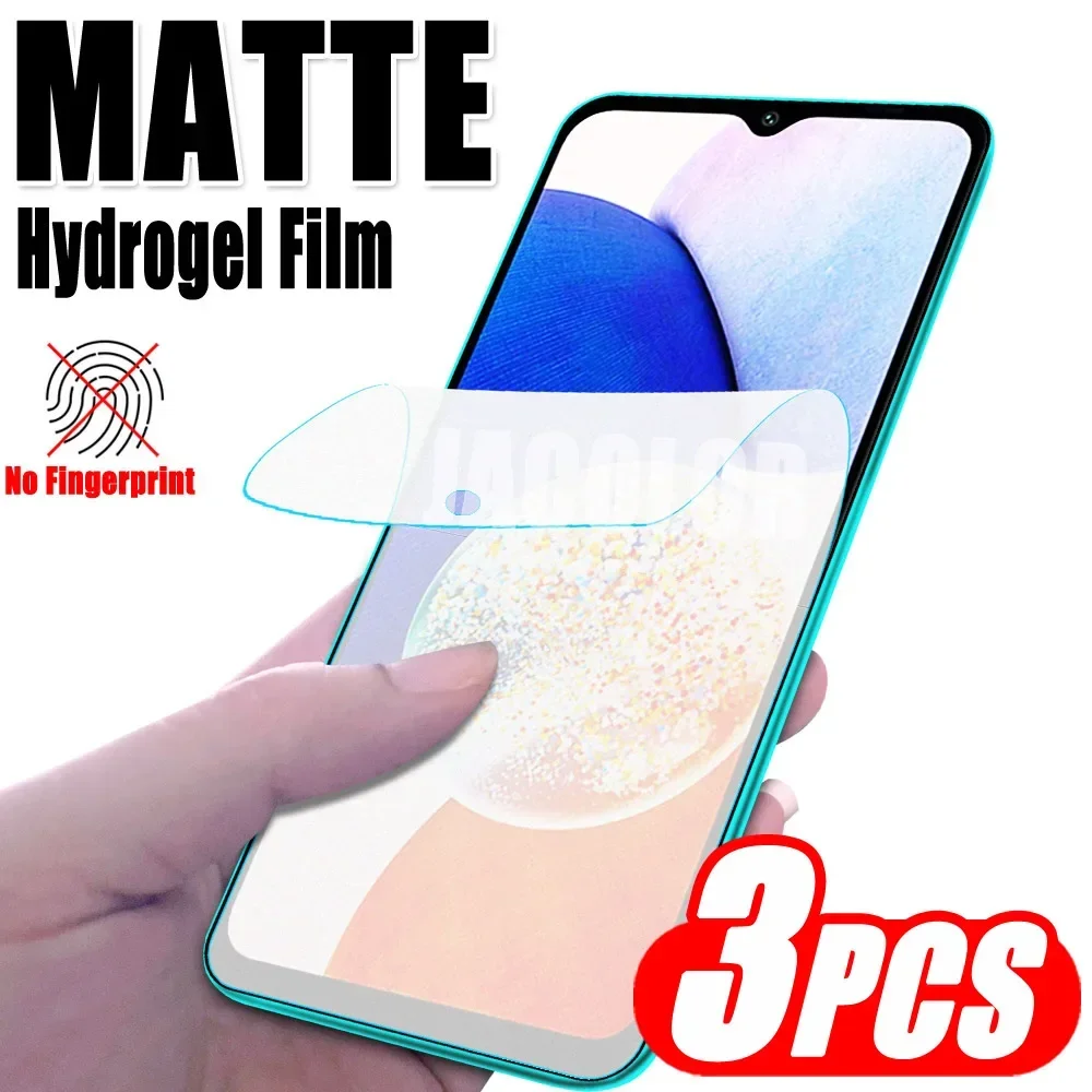 3Pcs Matte Screen Protector For Samsung Galaxy A14 5G A24 4G A54 A34 Samsun Samsamg Galaxi A 54 14 24 34 4 5 G Gel Hydrogel Film