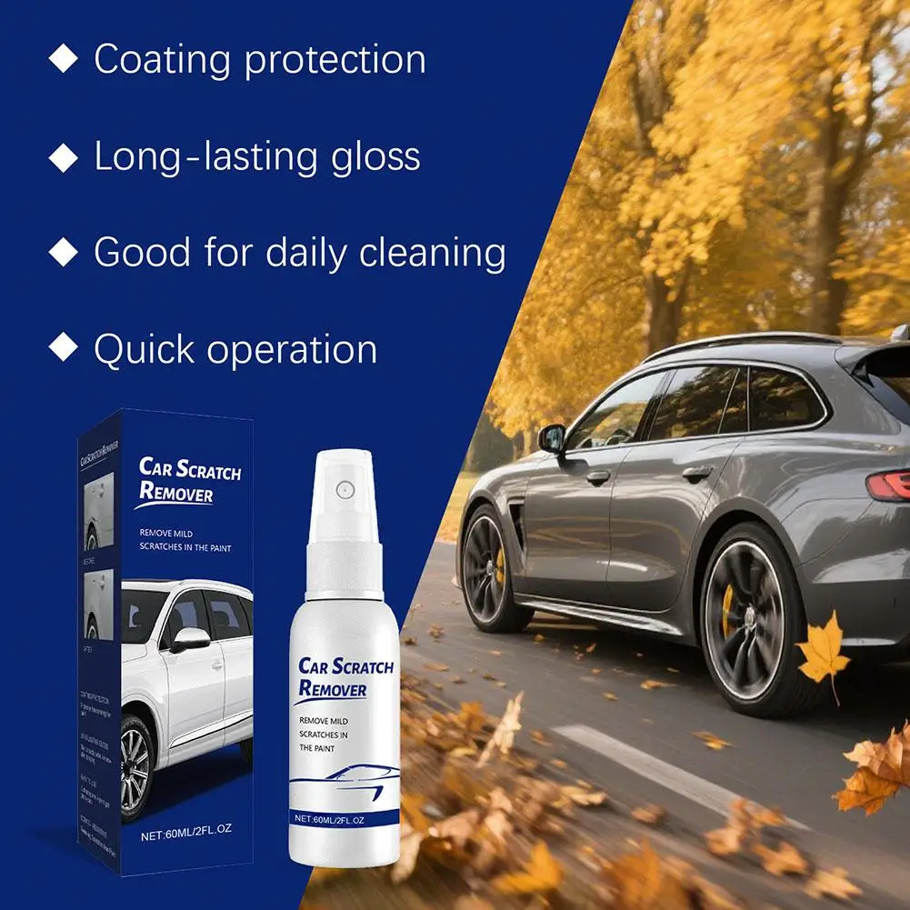 خدوش السيارة علامات الاحتكاك إصلاح سطح الفيلم الخدوش تنظيف رذاذ سطح الجسم