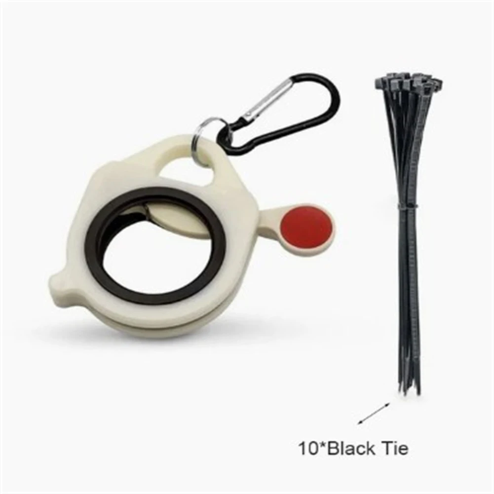 Portable Zip Ties Organizer Cable Tie Storage Portable Fluorescent Storage Cable Tie Holder Cable Tie Storage Tool Dropshipping