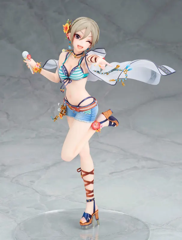 THE IDOLM@STER CINDERELLA GIRLS Shiomi Syuko Blue Horizon 23cm PVC Action Figure Anime Figure Model Toys Figure Doll Gift