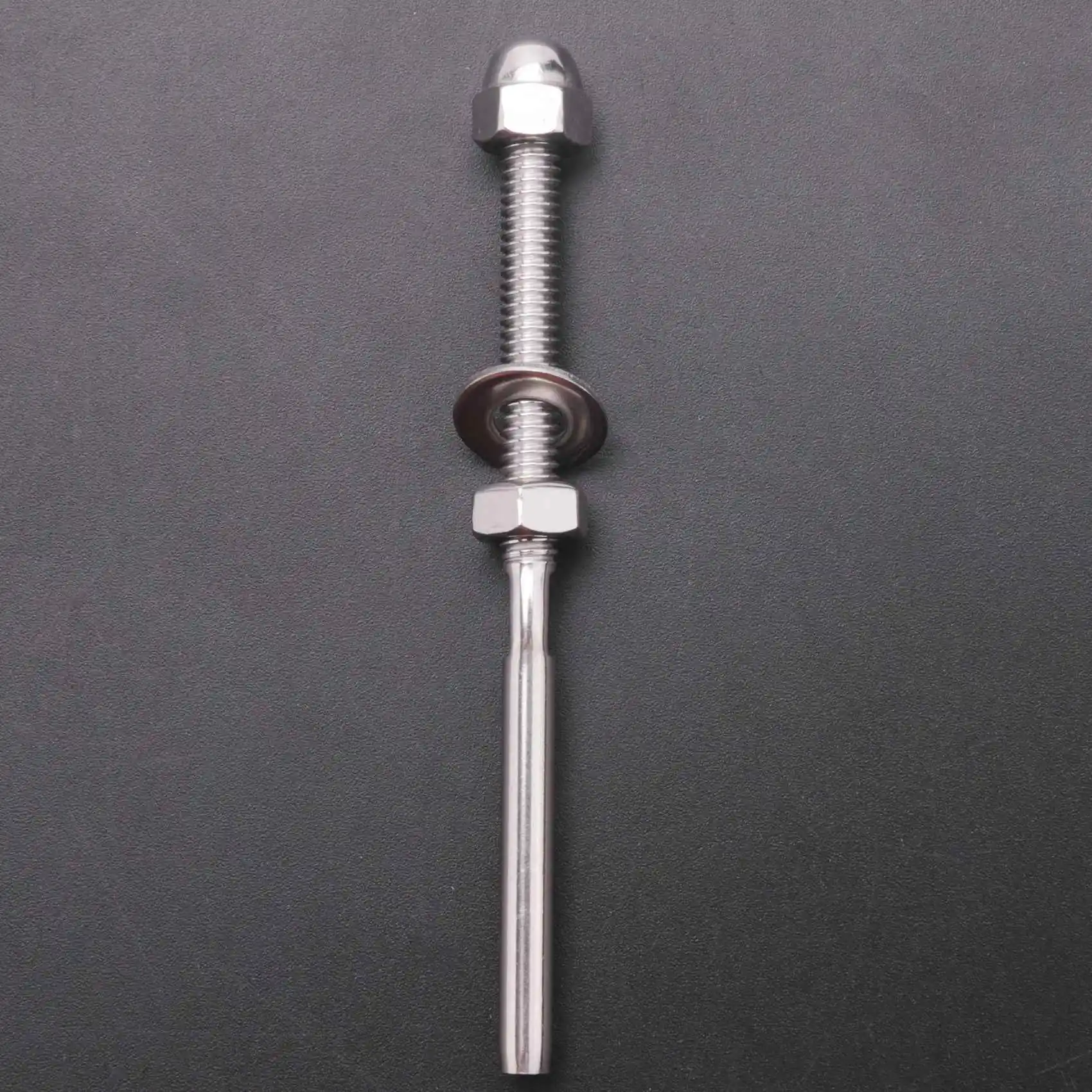 abkw-50-pcs-stainless-steel-handrail-railing-cable-tensioner-threaded-stud-end-fitting-for-1-8-inch-cable-wire-50-pack