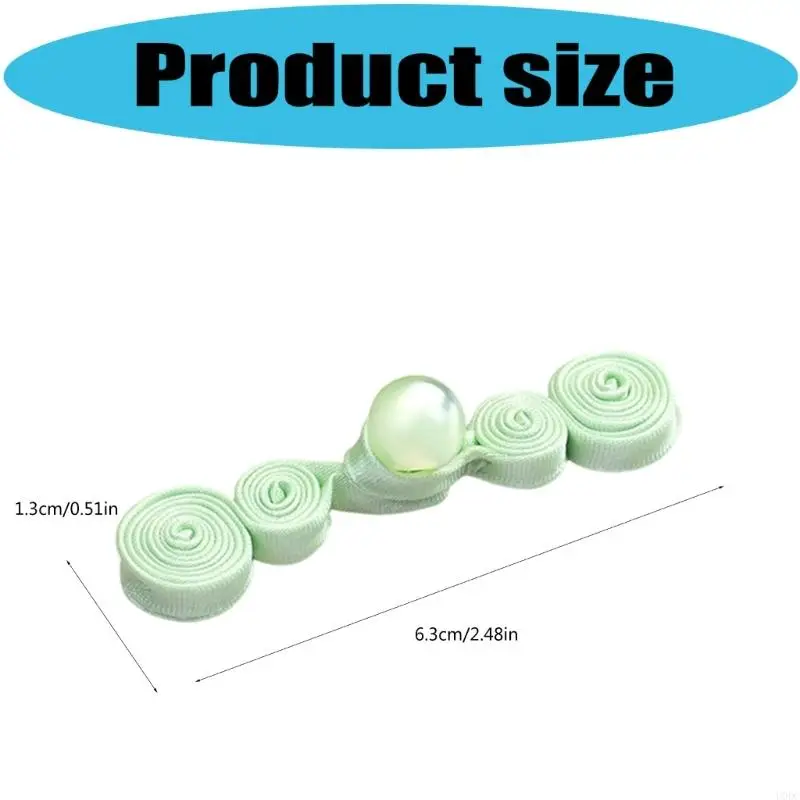 10Pcs Satins Chinese Knot Button Decorative Embellishment for Clothing Design Y166