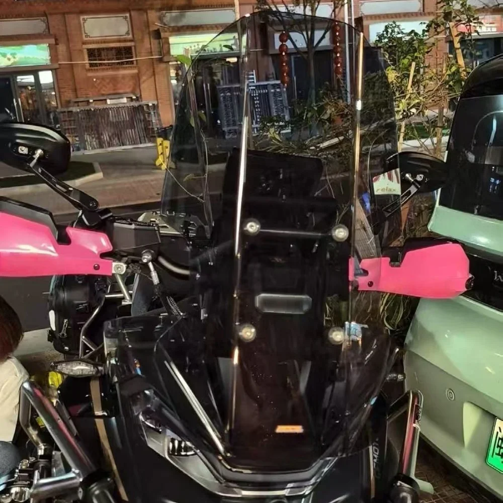 【Supreme quality】High-grade windshield and rain guard accessory for 800MT-X motorcycles, 800MTX modified straight windshield.