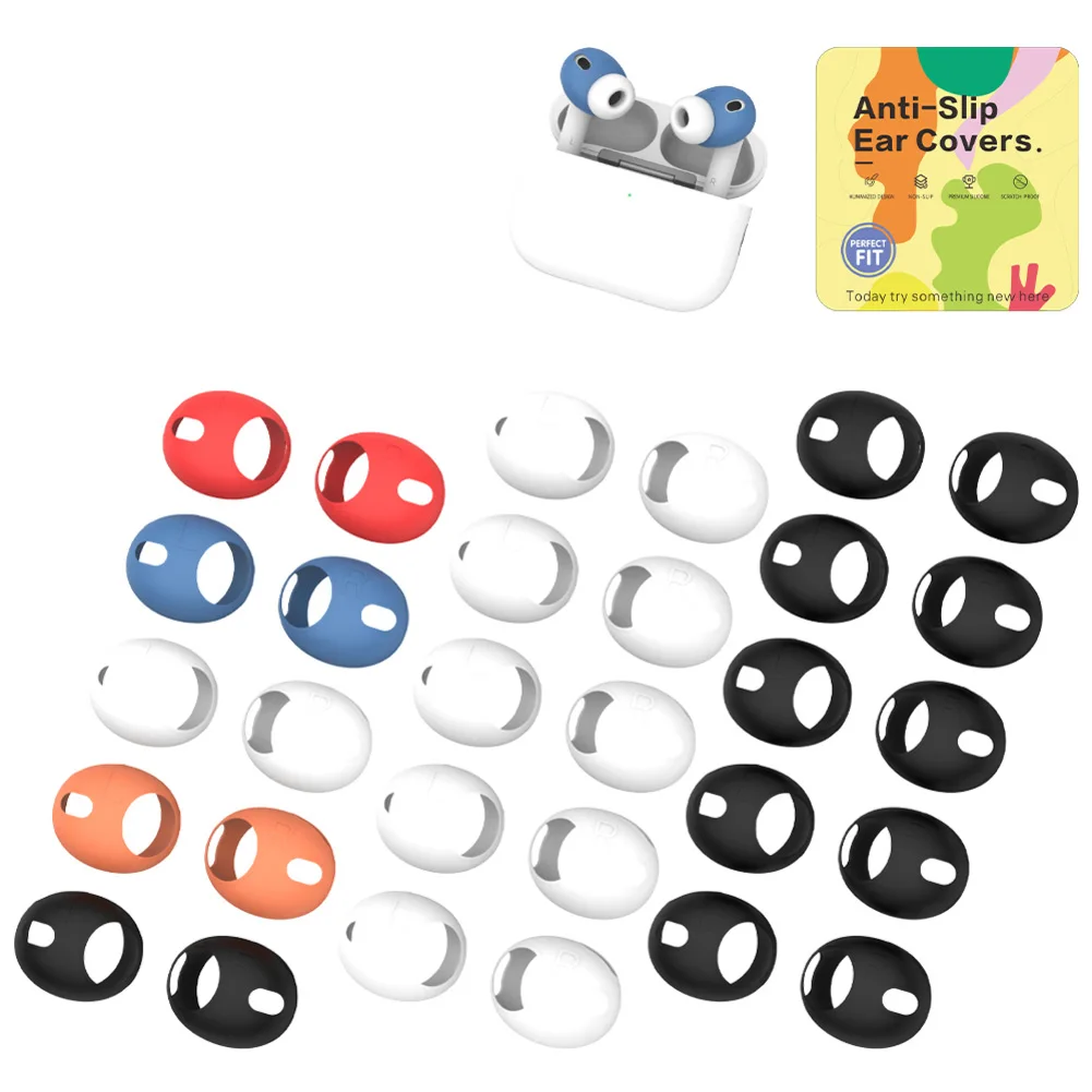 Scratch Resistant Silicone Eartips Covers for AirPods Pro 3 (2025) Providing Reliable Grip and Comfortable Seal