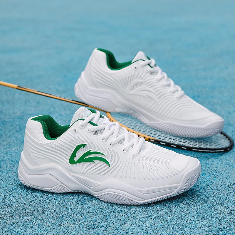 Sepatu tenis profesional, sepatu badminton, sepatu latihan komprehensif dan tahan aus, sepatu anti selip dan guncangan abs