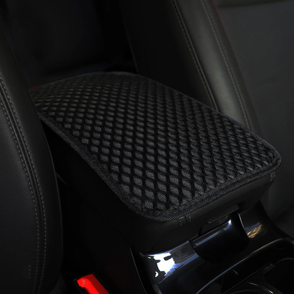 

Mesh Handrail Cushion Automobile Armrest Covers Car Center Console Pad Pads Protector