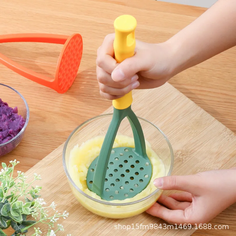 

Mashed potato press home baby food gadget mashed potato artifact pp plastic potato press