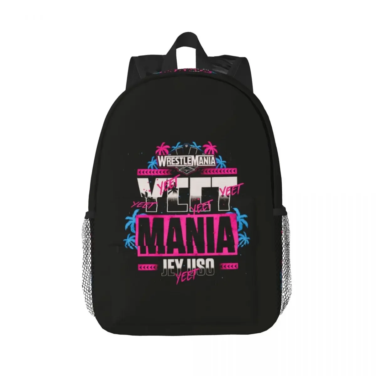 

Jey Uso Yeet Graphic Printed Backpack Hot Sale Daypack Large Capacity Boys Girls BookBag Shoulder Bags for Men Women School Bag