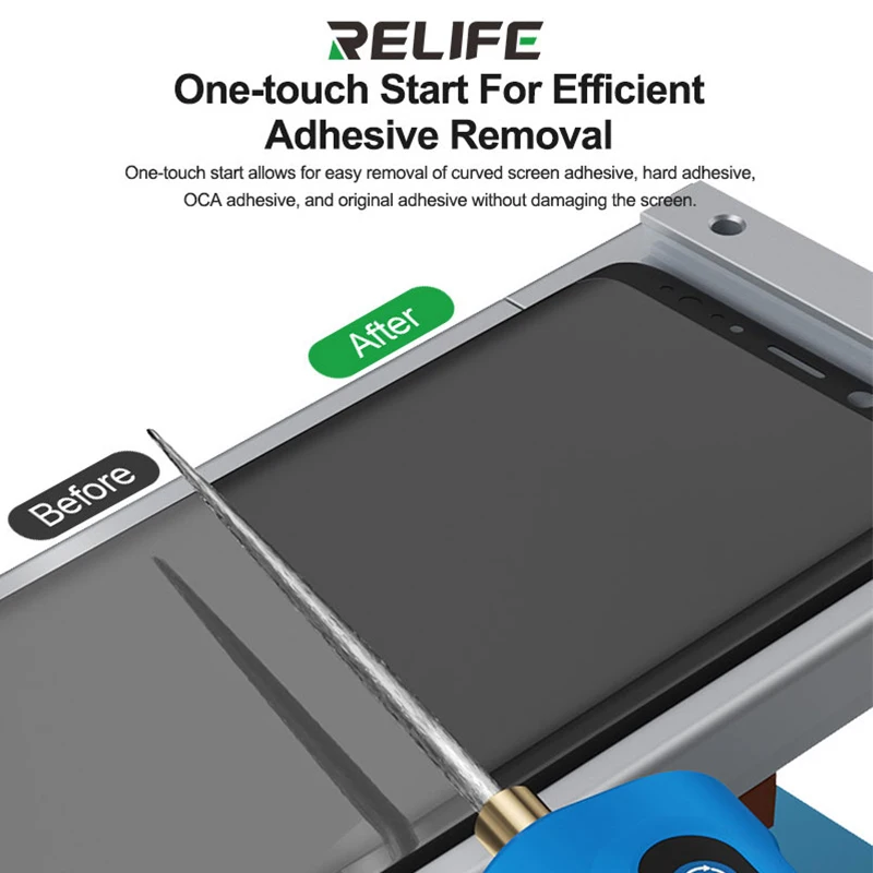 RELIFE SG1 Smart Adhesive Removal For Mobile Repair Curved Adhesive OCA Adhesive Original Factory Hard Adhesive Removal Tool