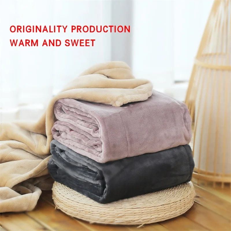 

Winter USB Thicker Electric Heating Blanket 5V Electric Heating Shawl Washable Mattress Thermostat Electric Warm Heating Blanket