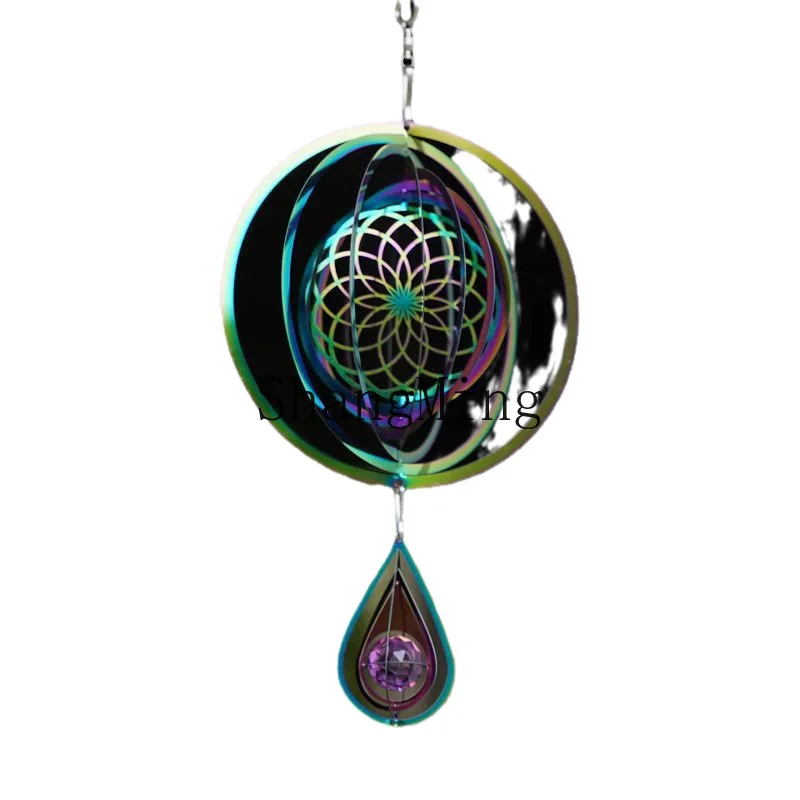 

DSA colorful tree of life wind chime pendant rotating outdoor courtyard garden pendant decoration