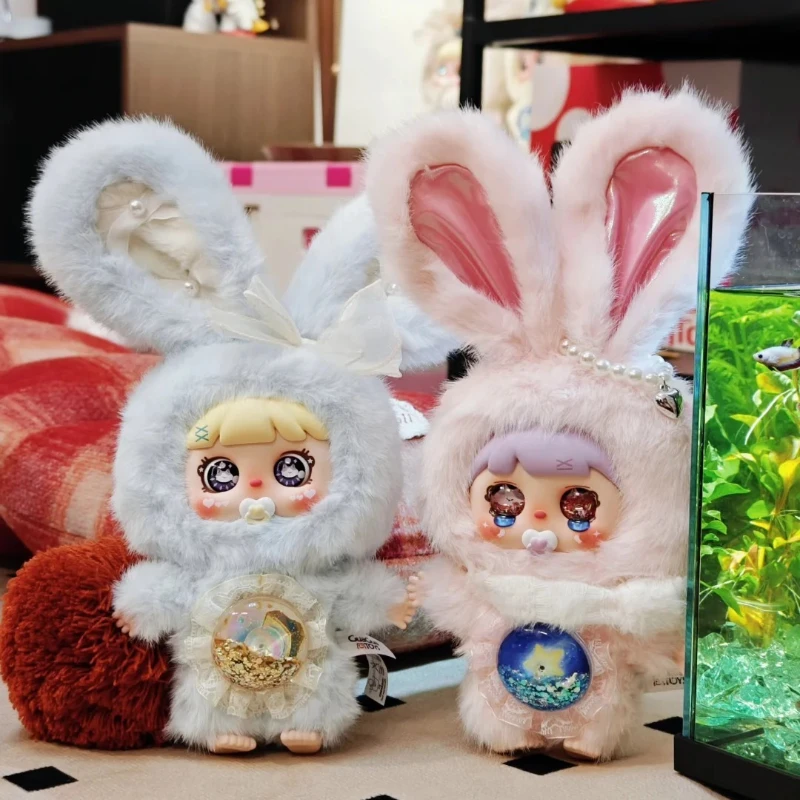 모치치 슈가 하트 버니 매직 시크릿 렐름 블라인드 박스 귀여운 비닐 얼굴 인형 귀여운 데스크탑 펜던트 서프라이즈 크리스마스 선물