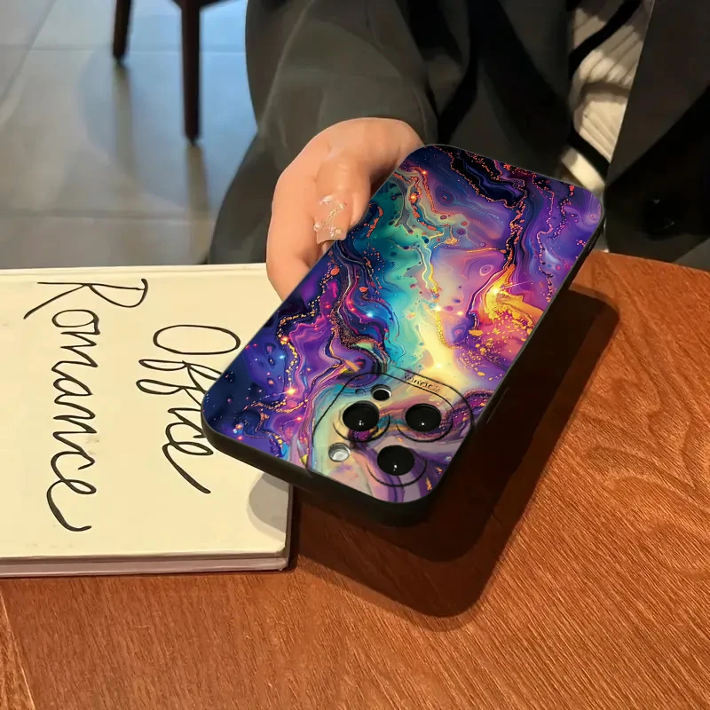 

luxury Amber Protective Phone Case For iPhone X XS XR 7 8 16 Plus 16 15 14 13 12 11 Pro Max 16e Fall prevention non-slip Cover