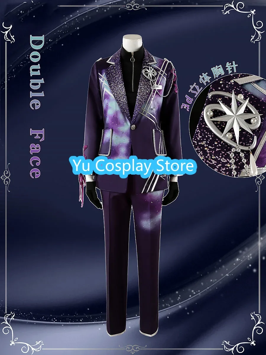 Game Ensemble Stars Double Face Trip Cosplay Costume Oukawa Kohaku Mikejima Madara Cosplay Suit Halloween Uniforms Custom Made