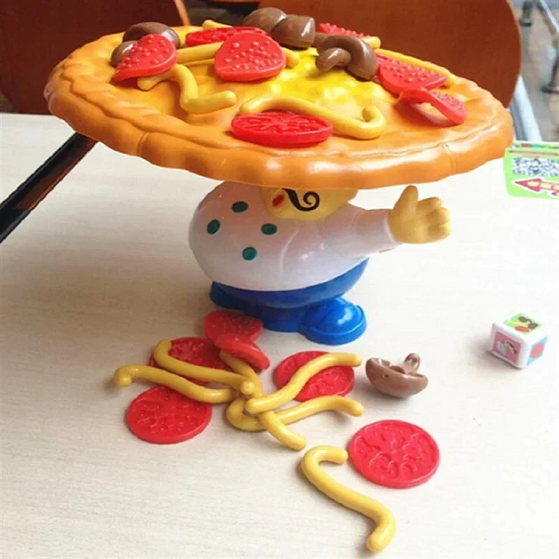 Balancing Pizza Game,Stacking Balancing Pizza Toy, Pizza Pile-Up Toy, Pizzaa Riser Game, Balancing Pizzaa Desktop Toy