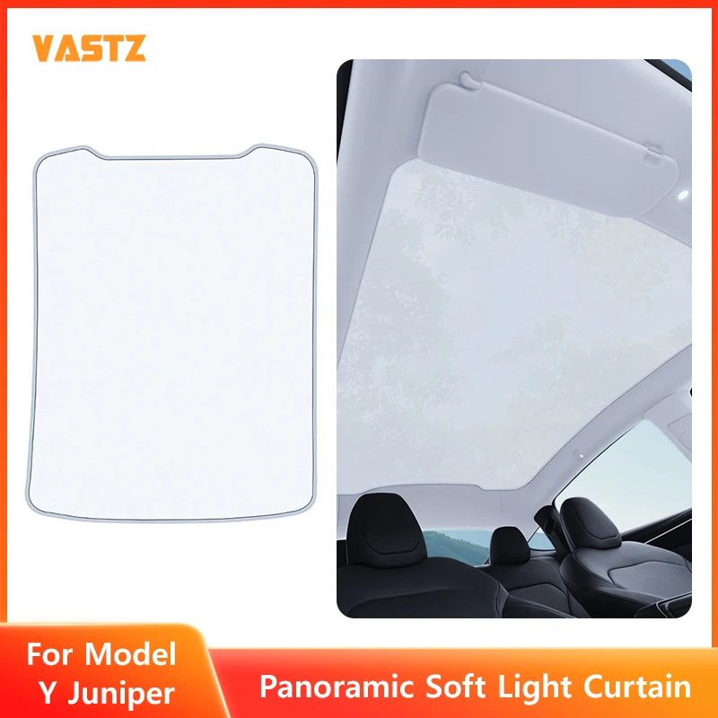 

One Piece Roof Sunshade for Tesla Model Y Juniper 2025 2026 Panoramic Skylight Sun Shade UV Protection Heat Insulation
