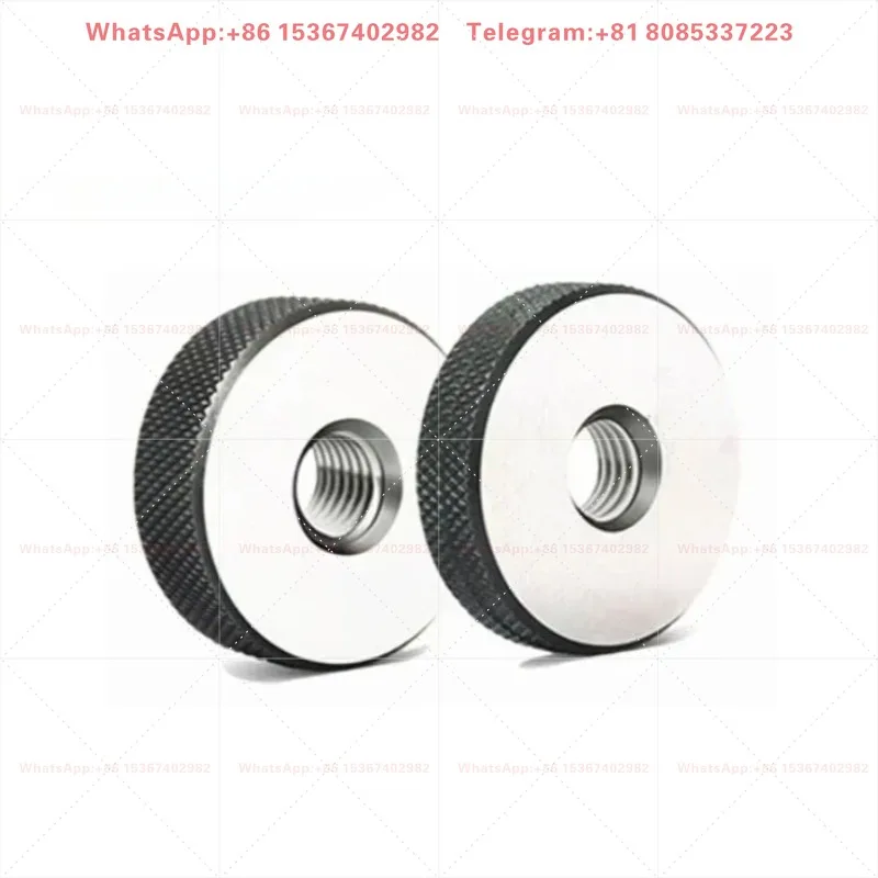 M3 M4 M5 M6 M8 M10 M12 M16 M18 6G LH Metric Left Hand Thread Ring Gauge GO NOGO Customizable Measuring Tool