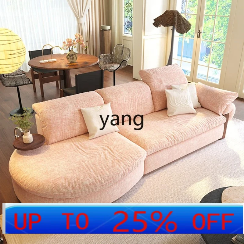 

LTT living room sofa modern simple style home new chenille fabric sofa