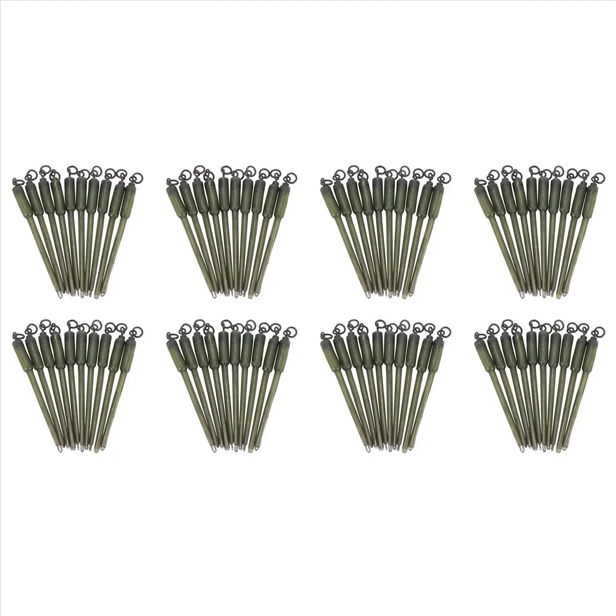 

80 шт. коннекторов для карповой рыбалки, вертлюги, мешочки с ПВА-трубками, стержни для мешочков, стержни для свинцовых грузил, концевые вставки для оснастки