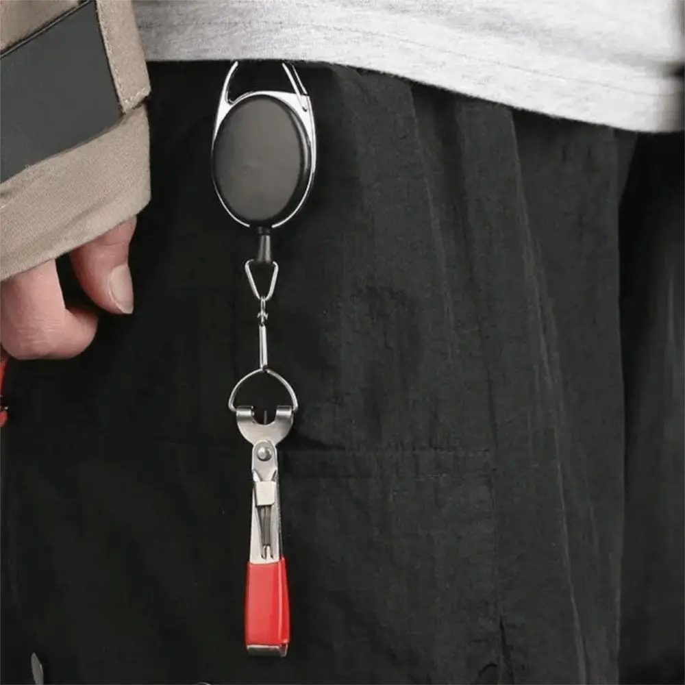 

Remover Bent Long Nose Fish Hook Wire Bonder Split Pliers Line Cutter Fish Mouth Pliers Hook Convenient Multi-functional