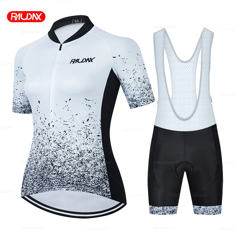 Women's Cycling Clothing Set, Girl Cycling Jersey, Short Sleeve, Breathable Bike Outfit, Summer Fashion, New, 2024