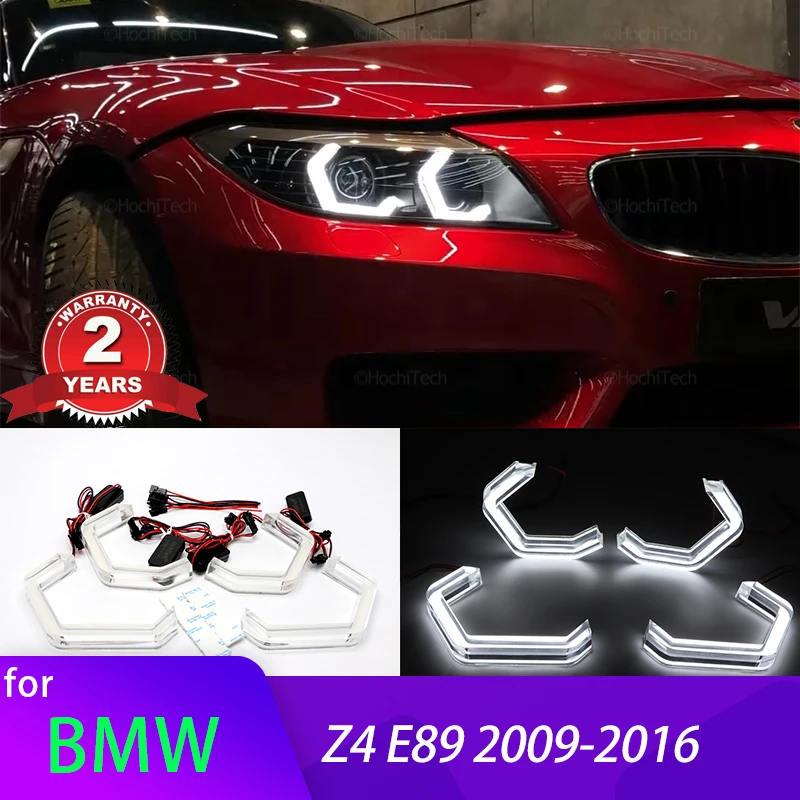 

M4 Iconic Style White Daytime Light LED Crystal Angel Eye Kit for BMW Z4 E89 sDrive18i 20i 23i 28i 30i 35i 35is 2009-2016