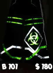 Fashion Bio Shuffle Dance Pants Raver Ore Techno Hardstyle Tanz Hose Melbourne PHAT Trousers NEW