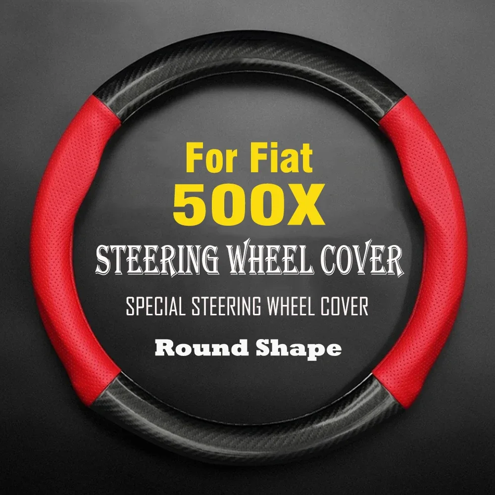 

Anti-Slip Car Steering Wheel Cover belt handle cover Auto Steering Wheel Interior Decoration Accessories For Fiat 500X 500 X