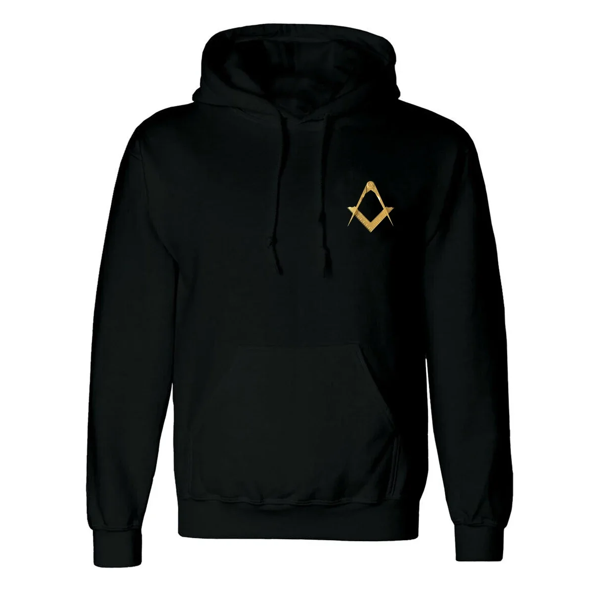 Freemason Square Compasses Freemasonry Emblem Pullover Hoodie 100% Cotton Comfortable Casual Mens Sweatshirts Mason Streetwear