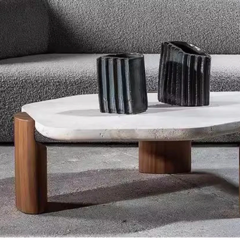 Japanese Wabi-Sabi Coffee Tables Modern Originality Living Room Villa Coffee Tables Tea Home Furniture Tavolino Da Salotto FYCT