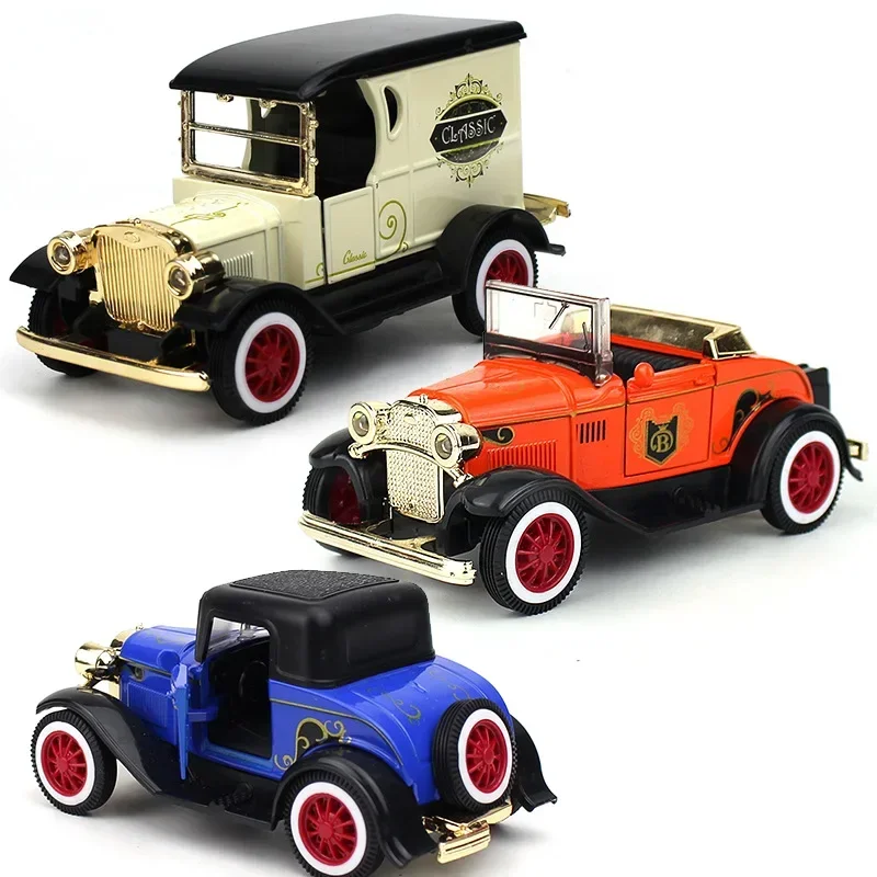 1: 36 Vintage alloy car Ford convertible classic car metal return toy gift ornament Ford car