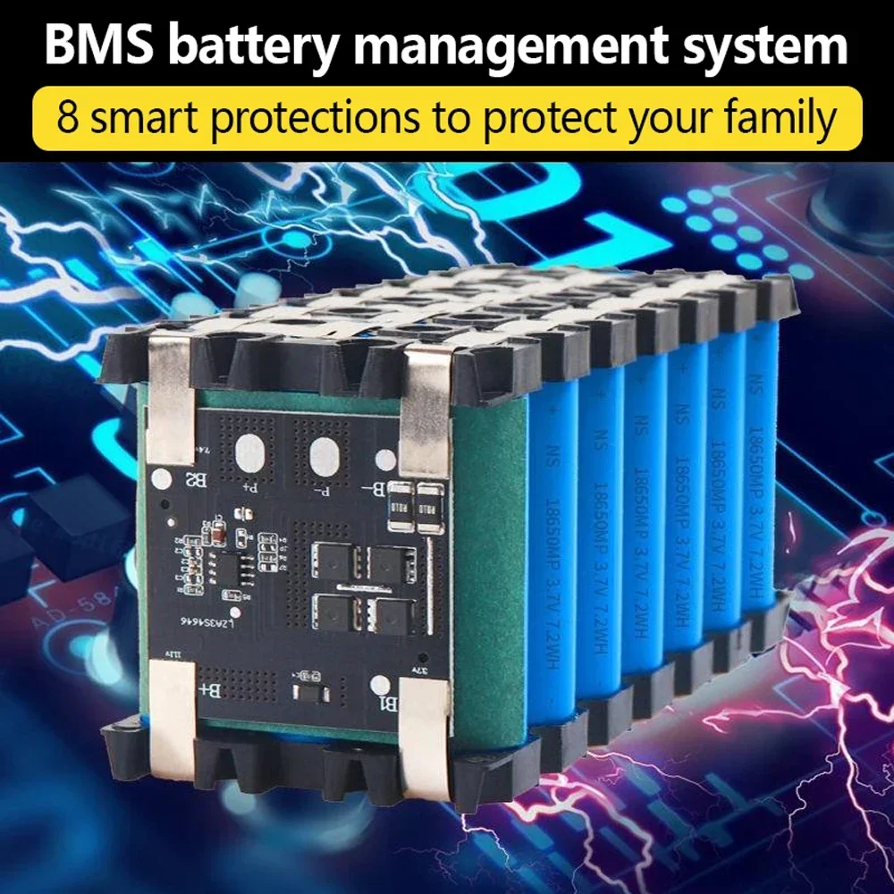 12/24/29.4V 150Ah 18650 Lithium Battery Pack With Display Light Built-In BMS For Sprayers Electric Scooter Rechargeable Battery