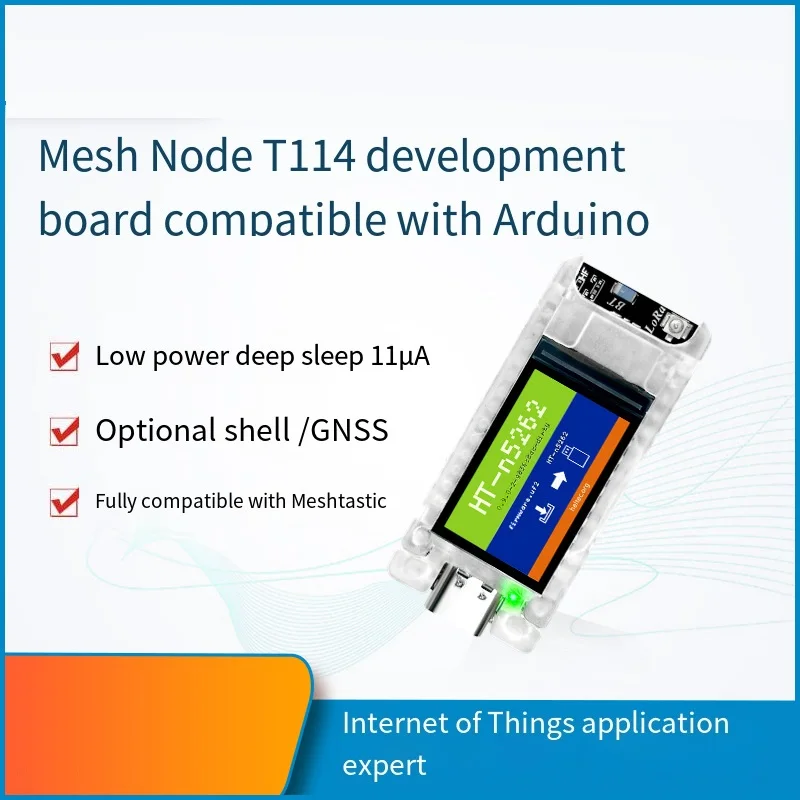 Imagem -03 - Conselho de Desenvolvimento Meshtastic Tracker Nordic Nrf52480 Sx1262 Lorawan Lora Tela e Shell Baixa Potência Tft Ble Wifi Ele